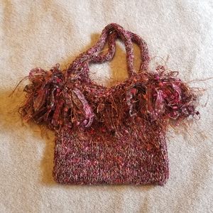 CLOSEOUT Handmade Knit Mini Handbag